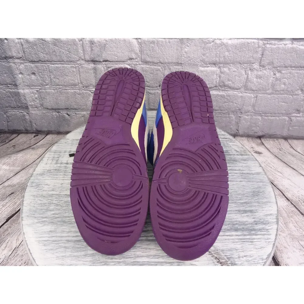 Nike Dunk Low SP Undefeated 5 Signal Blue/White-Night Purple Men 11.5 in Box - Picture 10 of 13